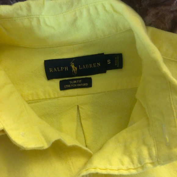 Mens small slim fit Ralph Lauren button down - Picture 4 of 5